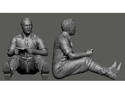 German Wwii Jg54 Aces Fw-190 Pilots - Erich Rudorffer - zdjęcie 1