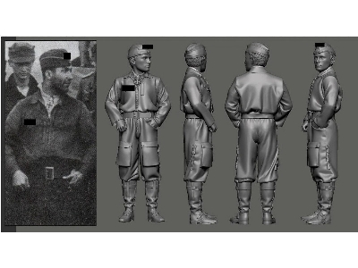 German Wwii Jg54 Aces Fw-190 Pilots - Otto Kittel - zdjęcie 1