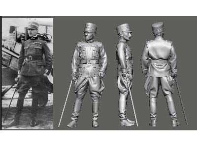 Italian Wwi Aces - Francesco Baracca - zdjęcie 1