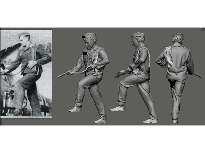 German Wwii Luftwaffe Ground Crew - Armourer - zdjęcie 1