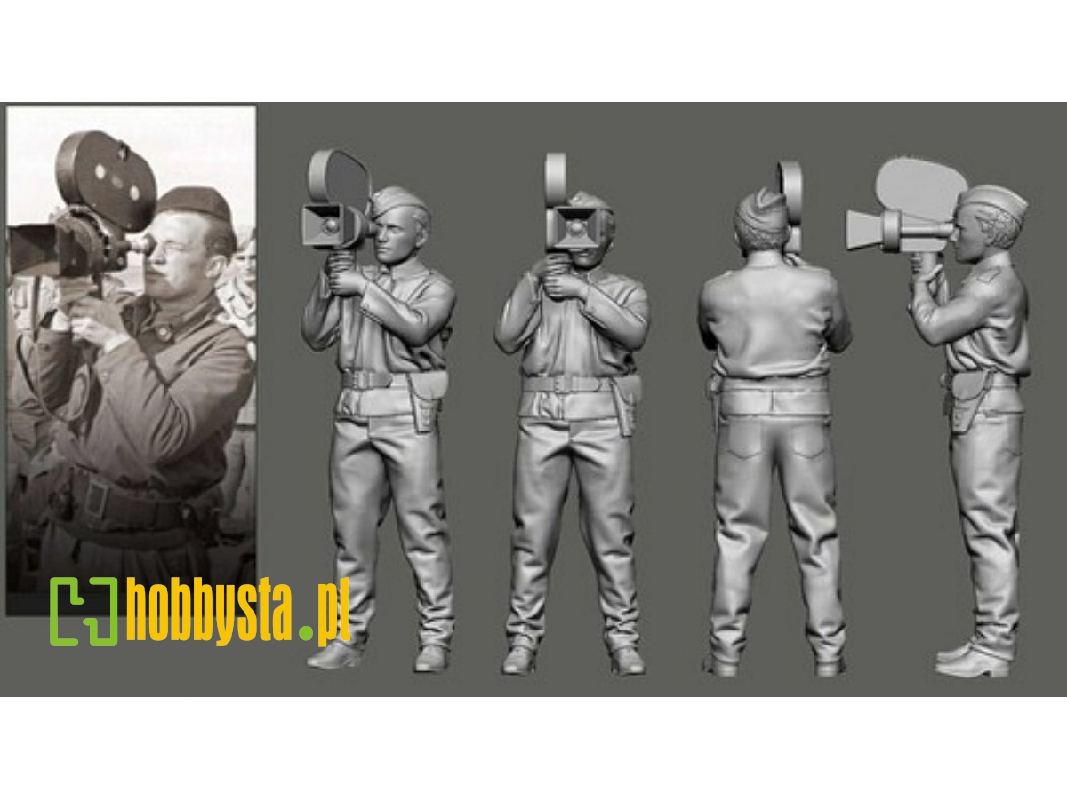 German Wwii Luftwaffe Ground Crew - Cameraman - zdjęcie 1