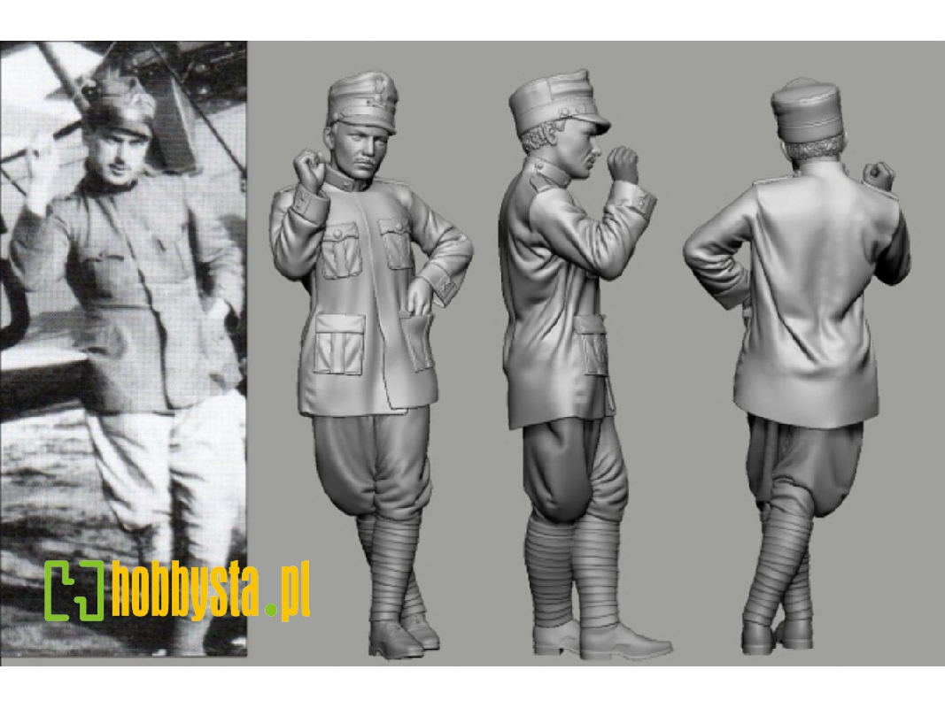 Italian Wwi Aces - Silvio Scaroni - zdjęcie 1