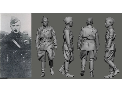 Us Wwi Aces Part 1 - 1st Pursuit Group - Hamilton Coolidge (1 Figure / 3d-printed) - zdjęcie 1