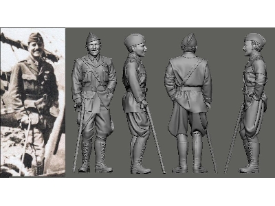 Us Wwi Aces Part 1 - 1st Pursuit Group - Sumner Sewall (1 Figure / 3d-printed) - zdjęcie 1