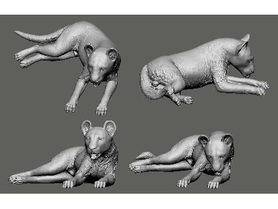 Wwi - N 124 Lafayette Escadrille - Lions, Whisky Und Soda (3d-printed) - zdjęcie 1