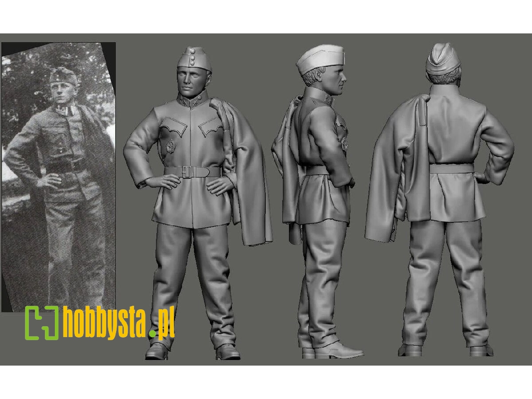 Austro-hungarian Wwi Aces Part 1 - Julius Arigi (1 Figure / 3d-printed) - zdjęcie 1