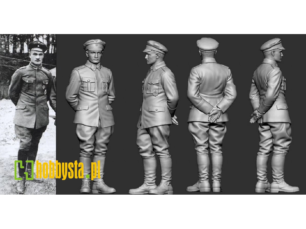 German Wwi Ace - Jasta 5 Fritz Rumey - zdjęcie 1