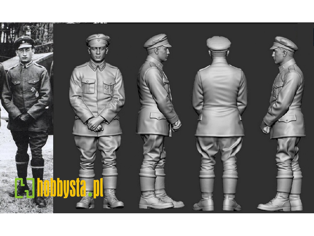 German Wwi Ace - Jasta 5 Otto Könnecke - zdjęcie 1