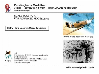 Messerschmitt Bf-109 F-4 - Hans Joachim Marseile - zdjęcie 1