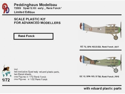 Spad S. Xiii Early - Rene Fonck - zdjęcie 1