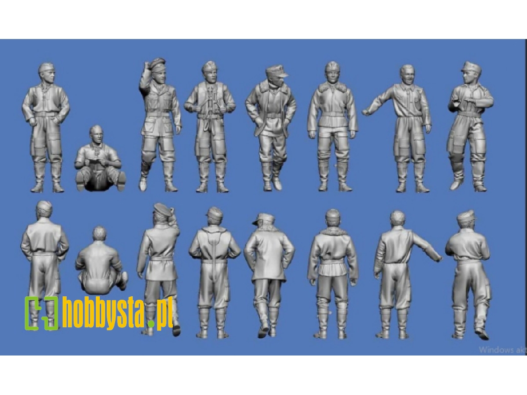 German Aces Of Jg 54 Fw 190 Pilots -  Fritz Tegtmeier, Heinrich Sterr, Karl Schnörrer, Erich Rudorffer, Horst Adermeit, Otto Ki