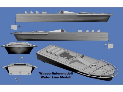 Explosive Boat & Command Boat Linse - zdjęcie 1