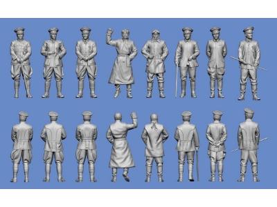 Wwi German Aces Of 1918 - Bäumer, Kirschstein, Kroll, Osterkamp, Sachsenberg, Thom, Thuy, Windisch - zdjęcie 1