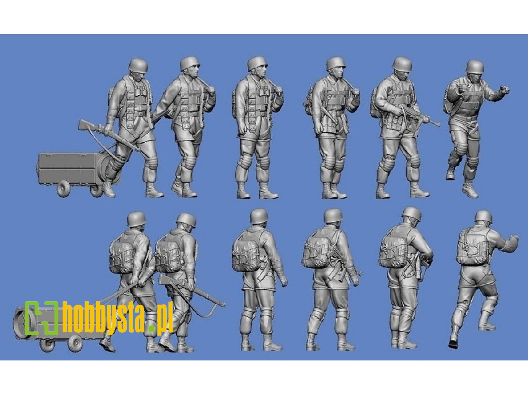 German Wwii Paratroopers On Boarding Ju-52 - zdjęcie 1