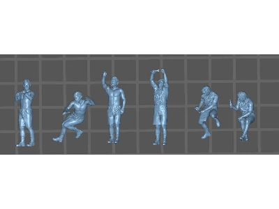 German Wwii Aircraft Technician No.2 (6 Figures / 3d-printed) - zdjęcie 1