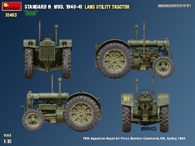 Land Utility Tractor N Green Mod 1940-1941 - zdjęcie 2
