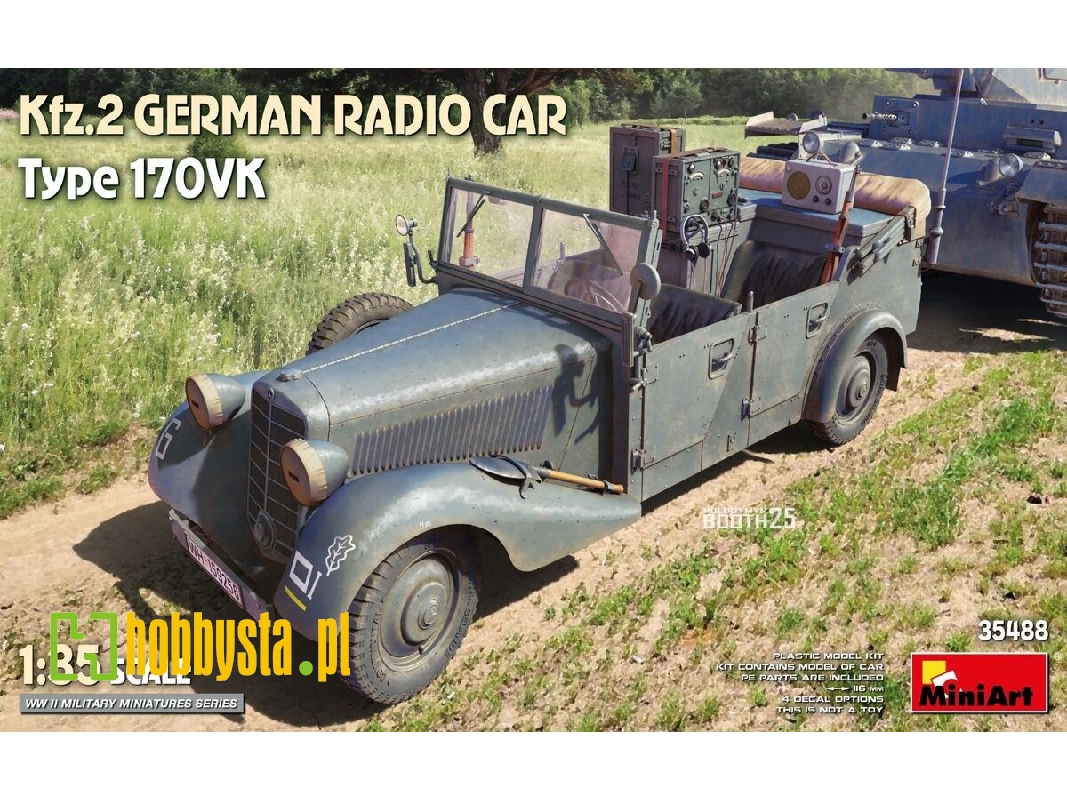 Kfz. 2 German Radio Car Type 170vk - zdjęcie 1