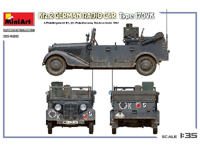 Kfz. 2 German Radio Car Type 170vk - zdjęcie 9