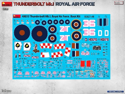 Republic Thunderbolt Mk.I Royal Air Force (Basic Kit) - zdjęcie 13