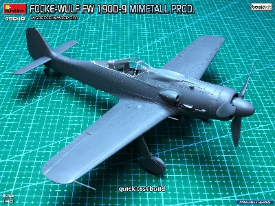 Focke Wulf Fw-190 D-9 - Mimetall Production Jagdgeschwader 301  (Basic Kit) - zdjęcie 5
