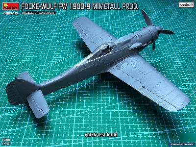 Focke Wulf Fw-190 D-9 - Mimetall Production Jagdgeschwader 301  (Basic Kit) - zdjęcie 6
