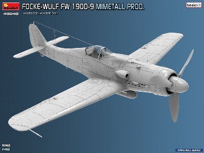 Focke Wulf Fw-190 D-9 - Mimetall Production Jagdgeschwader 301  (Basic Kit) - zdjęcie 34
