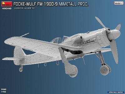 Focke Wulf Fw-190 D-9 - Mimetall Production Jagdgeschwader 301  (Basic Kit) - zdjęcie 40