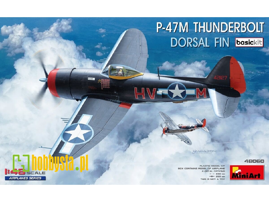 Republic P-47 M Thunderbolt - Dorsal Fin (Basic Kit) - zdjęcie 1