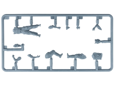 German & Romanian Pilots With Ground Staff (6 Figures) - zdjęcie 4