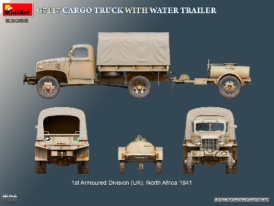 G7117 Cargo Truck With Water Trailer - zdjęcie 2