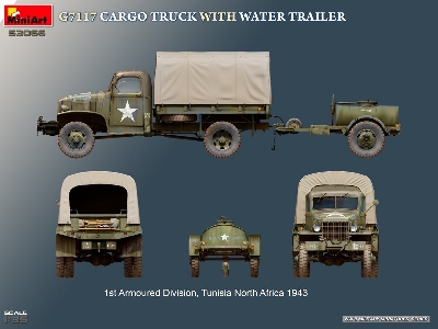 G7117 Cargo Truck With Water Trailer - zdjęcie 13