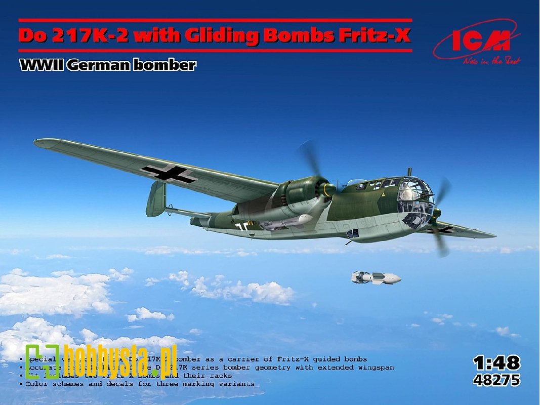 Do 217k-2 With Gliding Bombs Fritz-x - zdjęcie 1