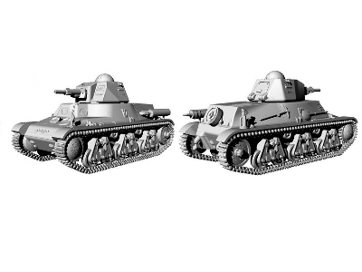 Hotchkiss H39 z armatą 37mm SA38 - zdjęcie 4