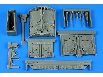 Lockheed F-104 G/J/S & Cf-104 Starfighter - Wheel Bay (For Italeri Kits) - zdjęcie 1