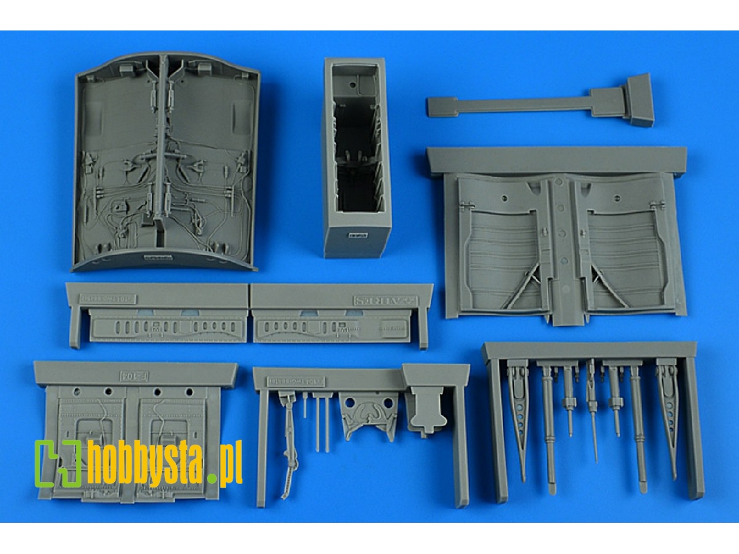 Lockheed Tf-104 G & Cf-104 D & F-104 Dj/F Starfighter - Wheel Bay (For Italeri Kits) - zdjęcie 1