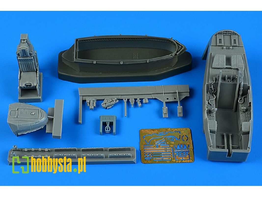 Lockheed Martin F-22 A Raptor - Cockpit Set (For Hasegawa) - zdjęcie 1