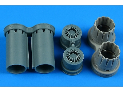 Eurofighter Typhoon - Exhaust Nozzles (For 04317 And 04338 Revell Kits) - zdjęcie 1