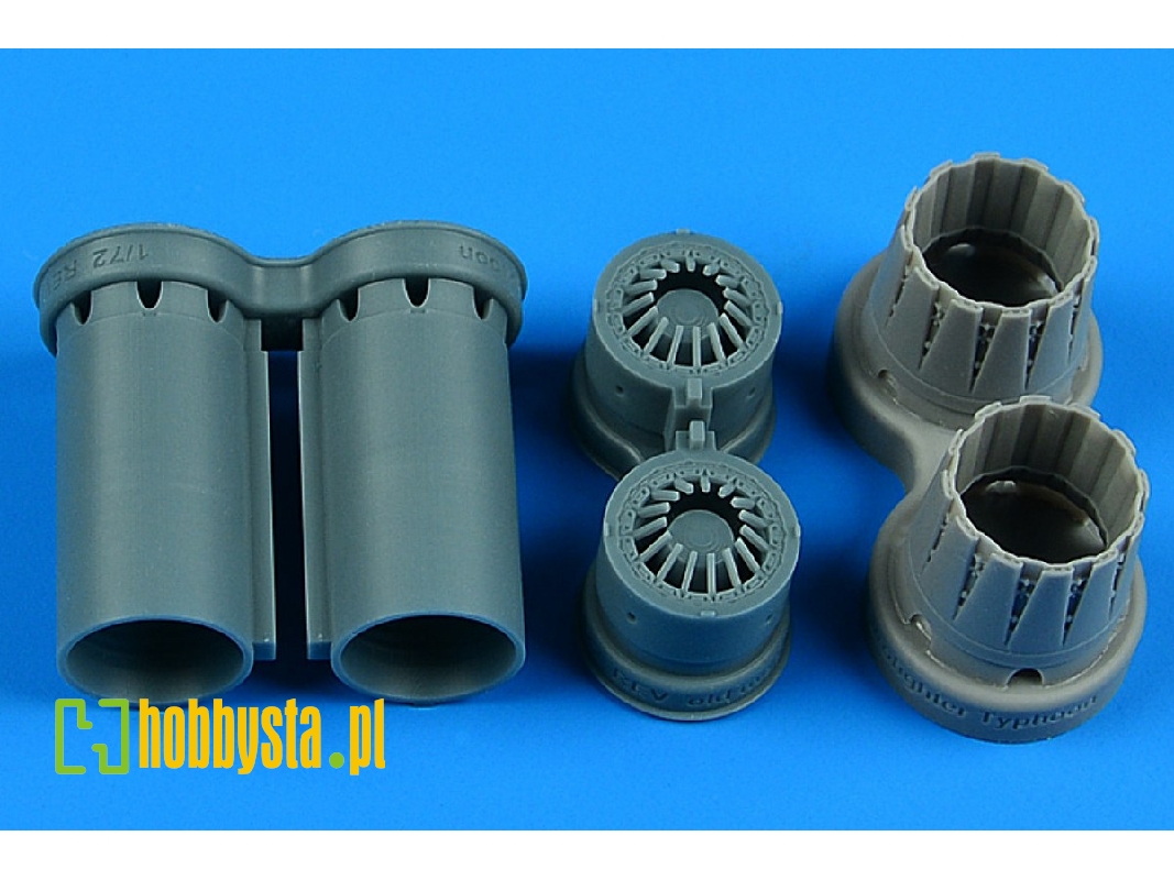 Eurofighter Typhoon - Exhaust Nozzles (For 04317 And 04338 Revell Kits) - zdjęcie 1