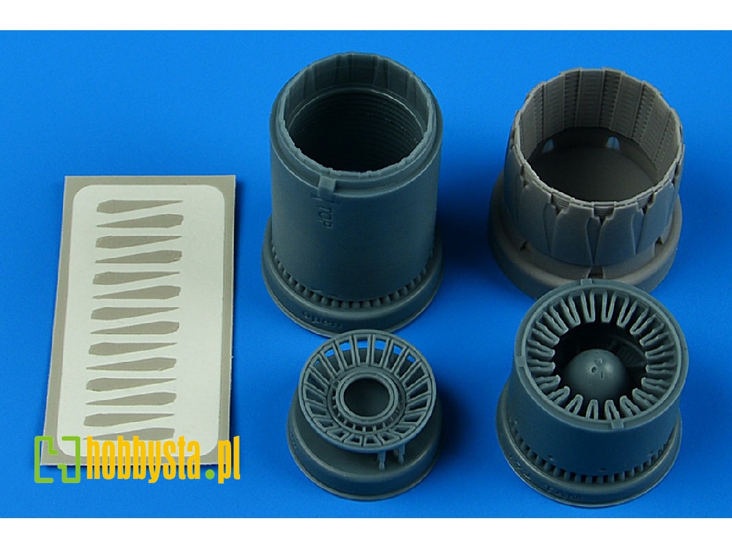 Lockheed Martin F-16 Cj Block 50 - Exhaust Nozzle  / Opened (For Tamiya Kits) - zdjęcie 1