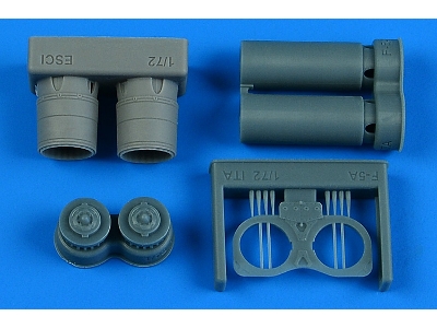 Northrop F-5 A Freedom Fighter - Exhaust Nozzle (For Italeri / Revell Kits) - zdjęcie 1