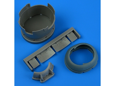 Grumman F6f-3 Hellcat - Early Cowling And Cooling Flaps / Closed (For Eduard Kits) - zdjęcie 1