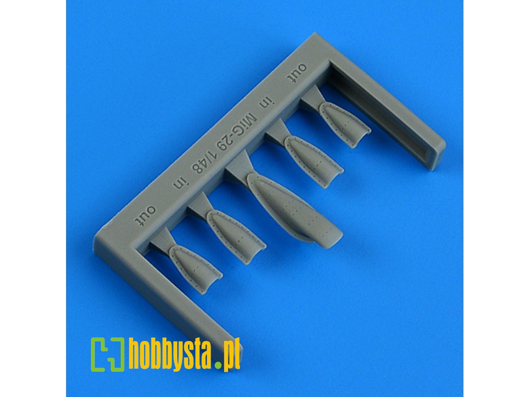 Mig-29 Fulcrum - Air Intakes (For Gwh Kits) - zdjęcie 1