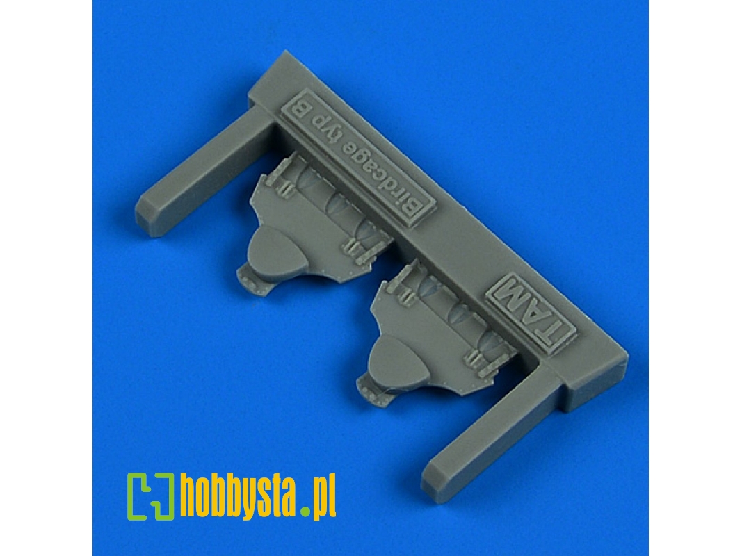 Vought F4u-1 Corsair (Bird Cage) - Headrest Type B (For Tamiya Kits) - zdjęcie 1