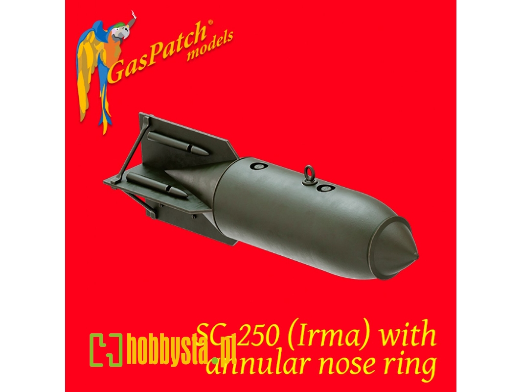 Sc 250 (Irma) With Annular Nose Ring Bomb (4 Pcs) - zdjęcie 1