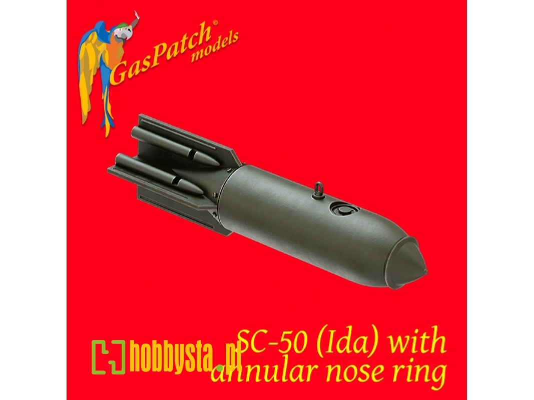 Sc 50 (Ida) With Annular Nose Ring Bomb (8 Pcs) - zdjęcie 1