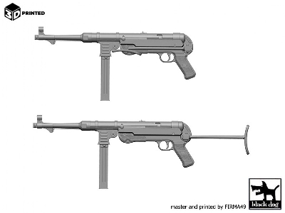 German Mp40 (2 Pcs / 3d-printed) - zdjęcie 2