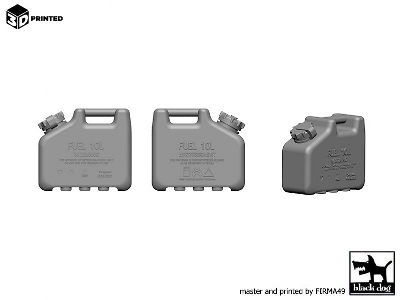 Us 10l Fuel Canister (10 Pcs / 3d-printed) - zdjęcie 2