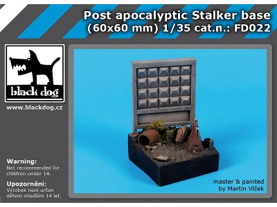 Post Apocalyptic Stalker Base (60 X 60 Mm) - zdjęcie 1