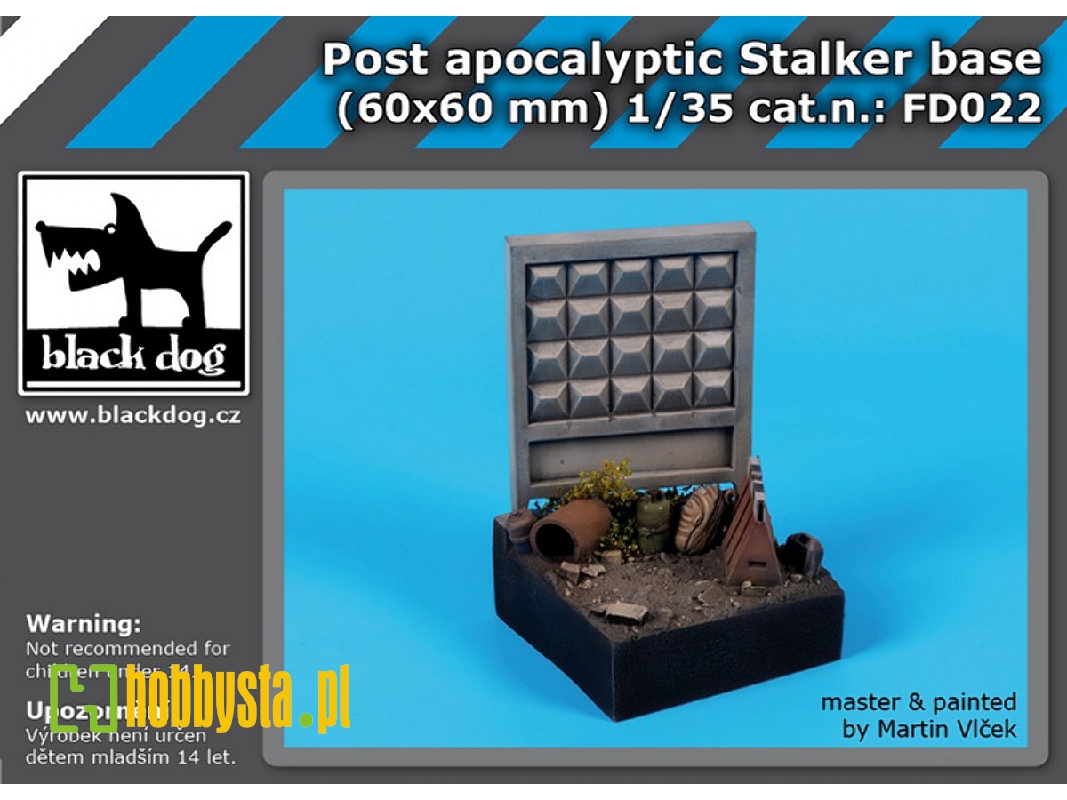 Post Apocalyptic Stalker Base (60 X 60 Mm) - zdjęcie 1
