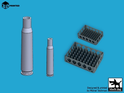Empty Shells For .50 Cal And .30 Cal Machine Guns (50 + 50 Pcs) - zdjęcie 2
